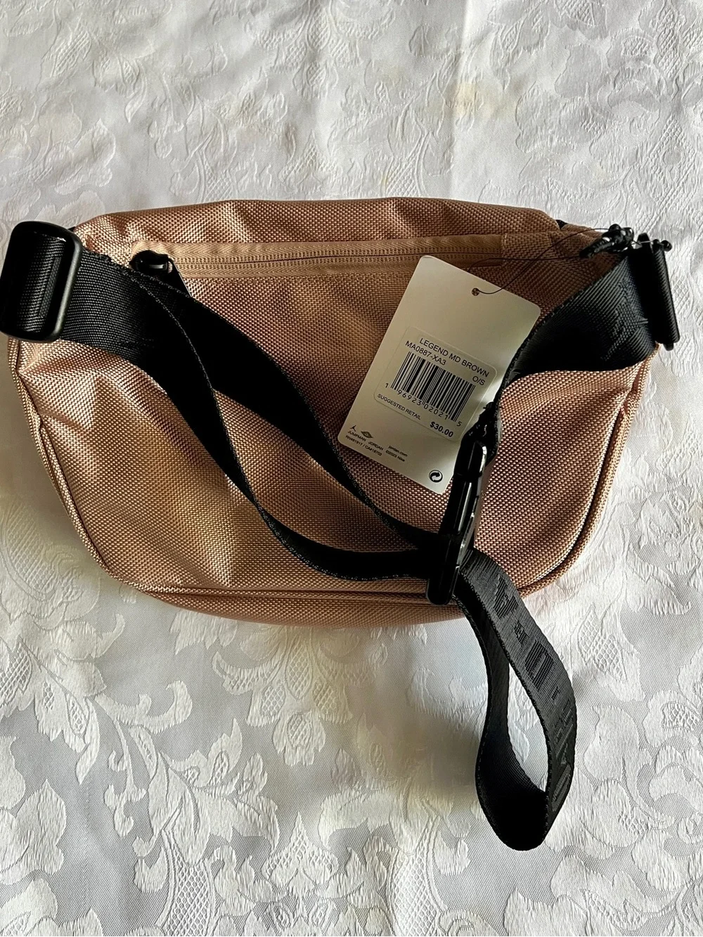 Jordan Rose Gold and Black Waist Pack UNISEX